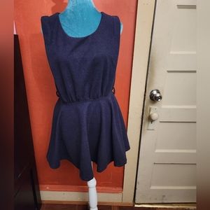 Blue dress no brand